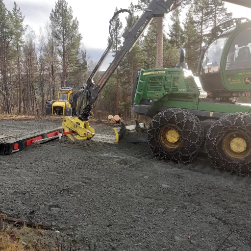 Skogsmatte 3000 mm med kranfeste