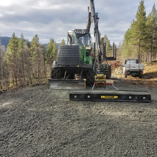 Skogsmatte 3000 mm med kranfeste