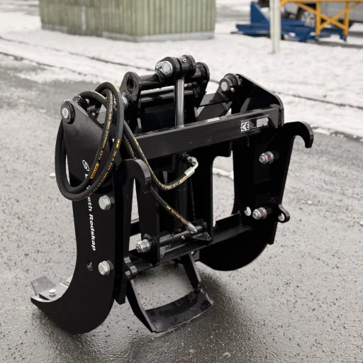 Lilleseth tømmerklo k1000 for frontlaster 1 sylinder SMS