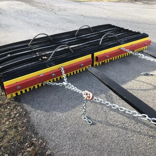 GUMMISLODD 2800MM MED TANNET REGULERBART STÅL