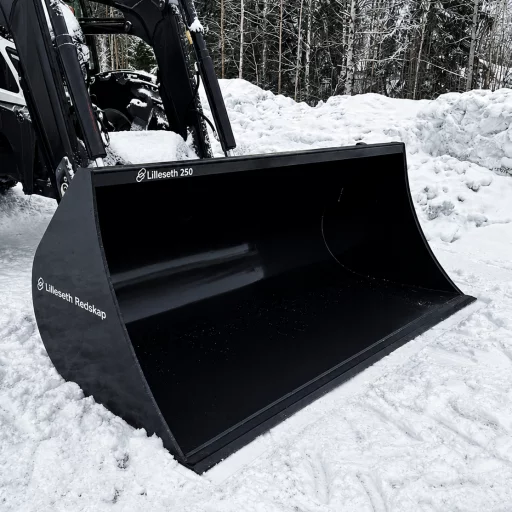 Ls snøskuffe bredde 240cm, triangel