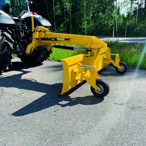 LILLESETH SNØ-/PL. SKJÆR  3,0M M/2 SYL. OG HJUL TRIANGEL/TREPUNKT