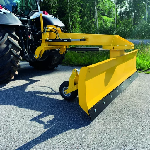 LILLESETH SNØ-/PL.SKJÆR 2,75M M/2 SYL. OG HJUL TRIANGEL/TREPUNKT