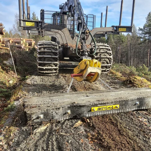 Skogsmatte 3000 mm med kranfeste