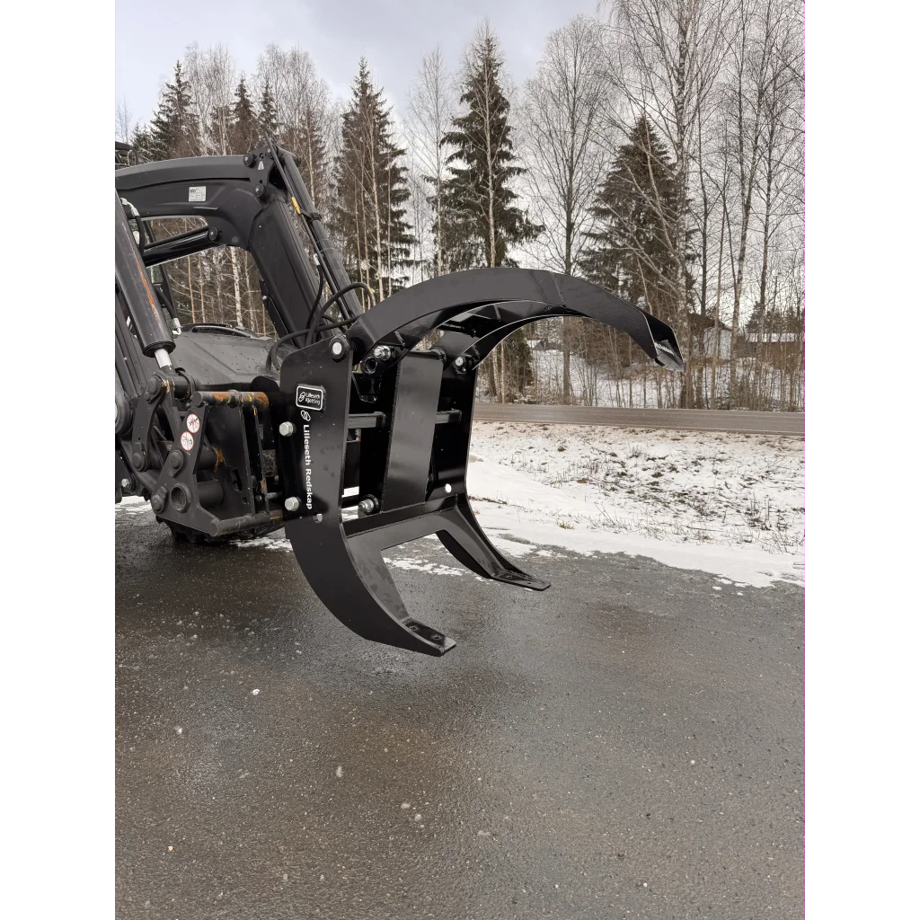 Lilleseth tømmerklo k1000 for frontlaster 1 sylinder SMS