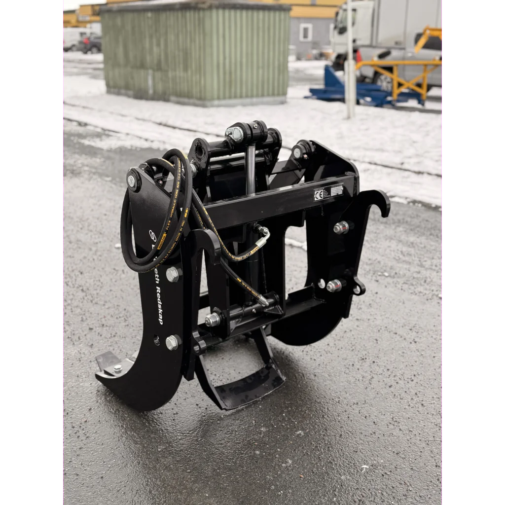 Lilleseth tømmerklo k1000 for frontlaster 1 sylinder SMS