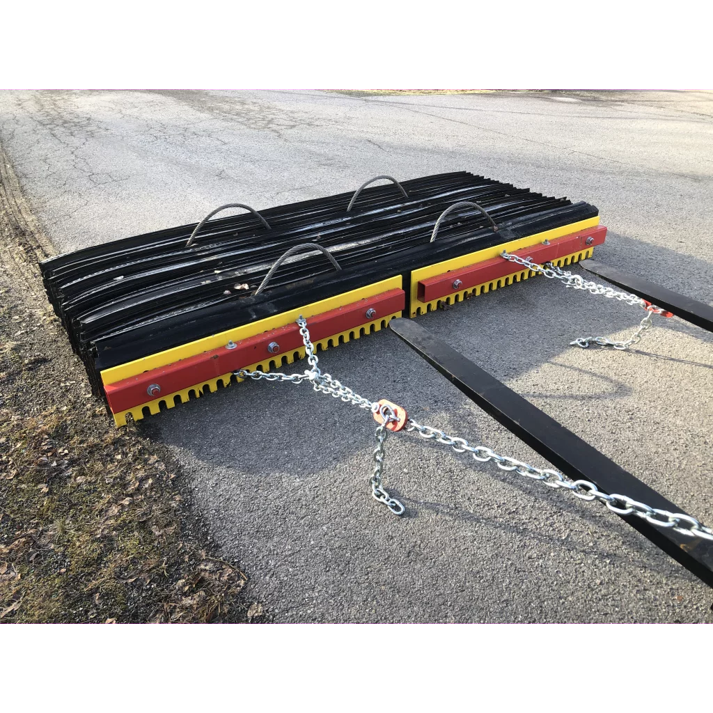 GUMMISLODD 2800MM MED TANNET REGULERBART STÅL