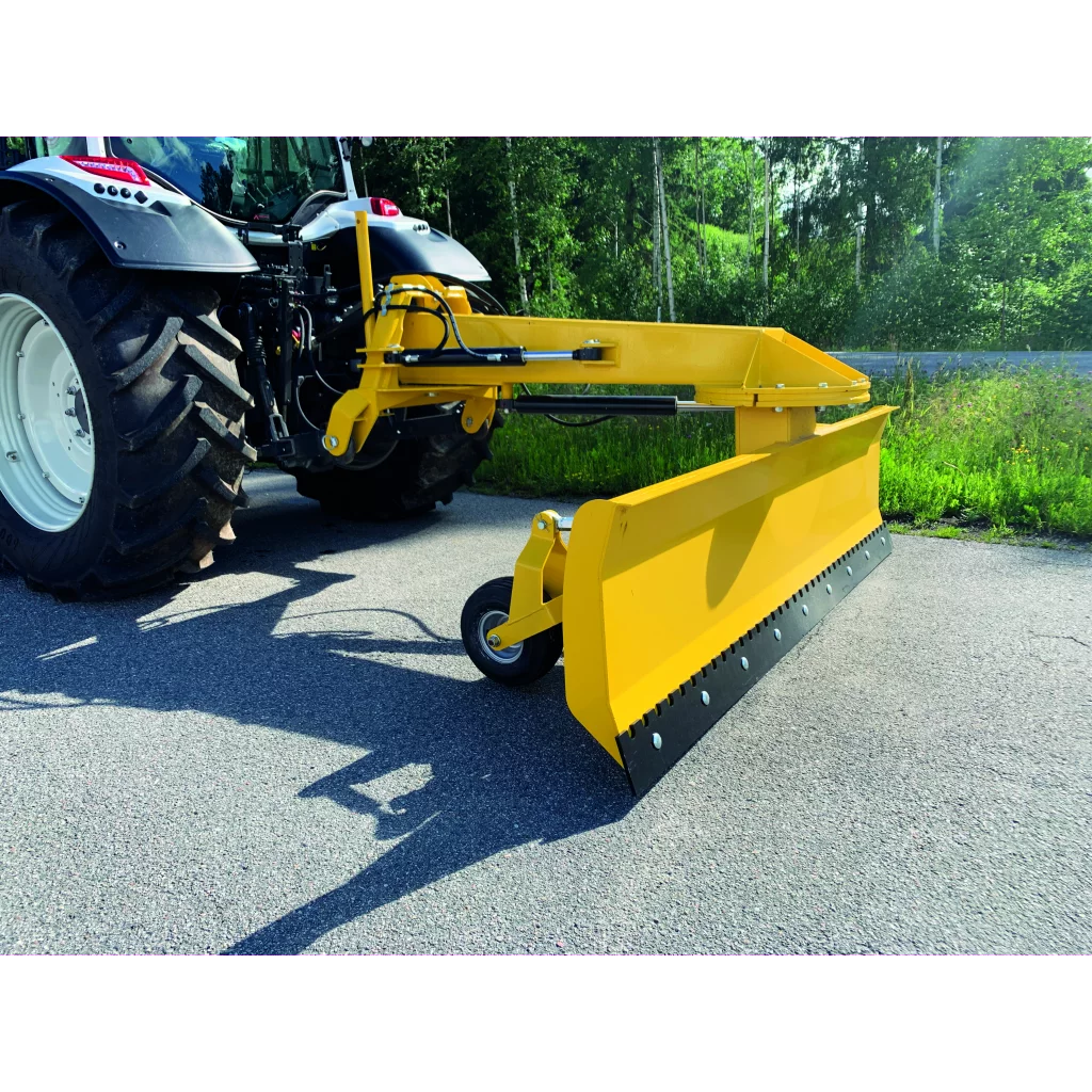 LILLESETH SNØ-/PL.SKJÆR 2,75M M/2 SYL. OG HJUL TRIANGEL/TREPUNKT