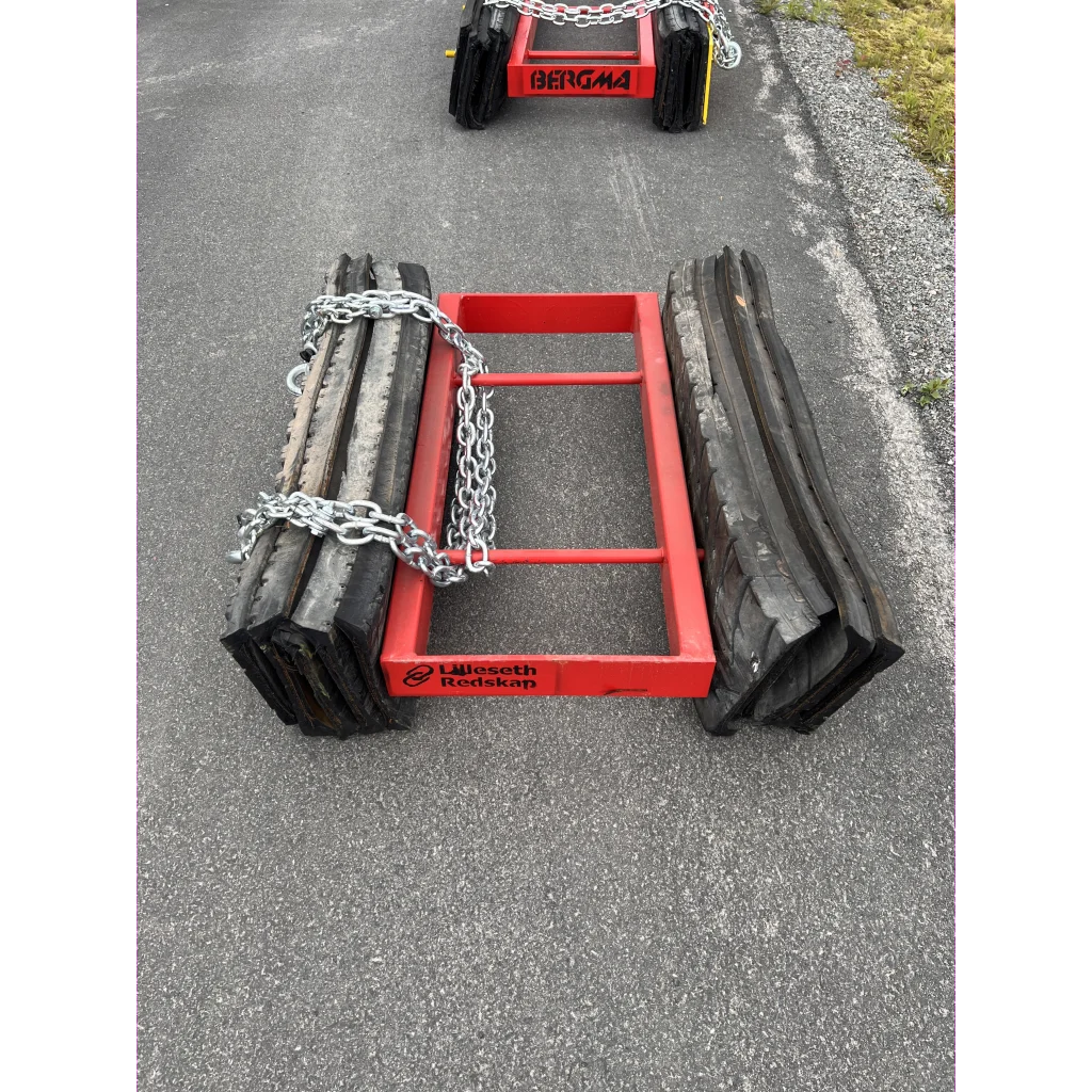 Gummislodd 1000 mm uten stål