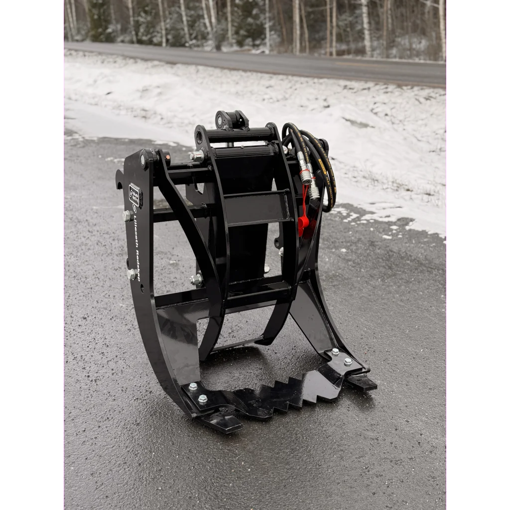 Lilleseth tømmerklo k1000 for frontlaster 1 sylinder SMS