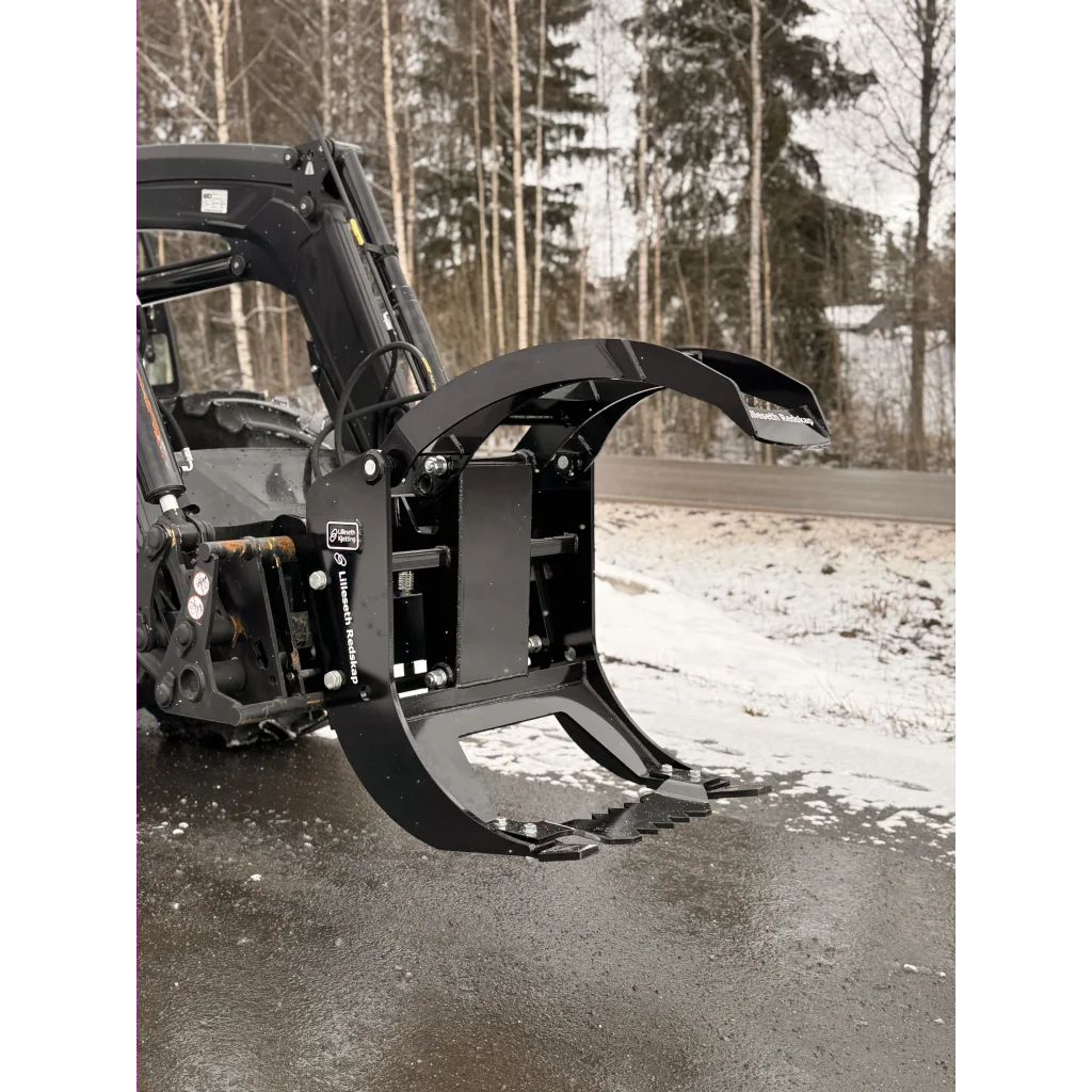 Lilleseth tømmerklo k1000 for frontlaster 1 sylinder SMS