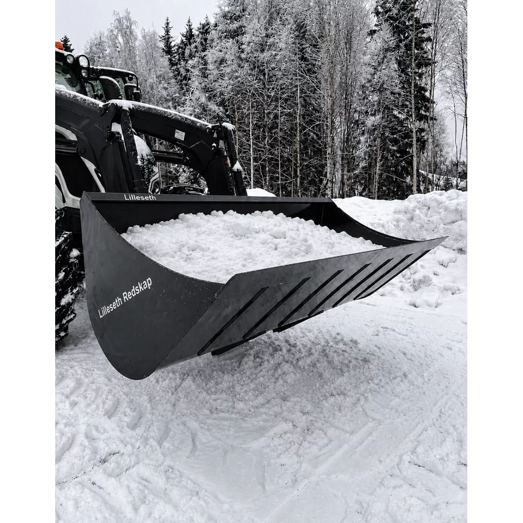 Ls snøskuffe bredde 240cm, triangel