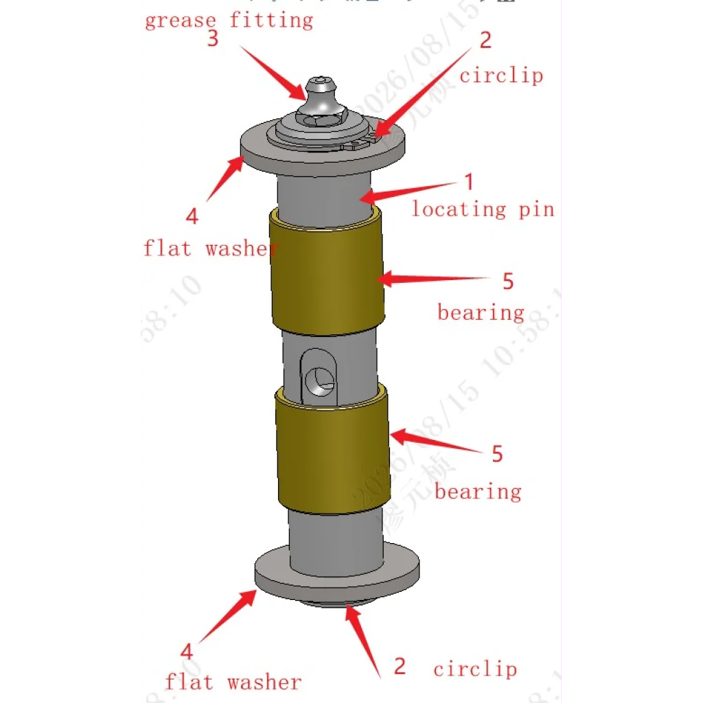 Lrb-1hd opplagring bolt m/foringer
