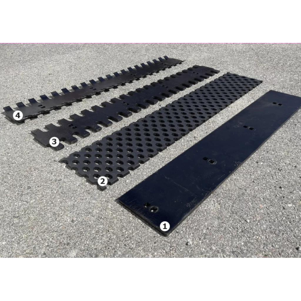 SLITESTÅL PERFORERT 240x12x915 2x3