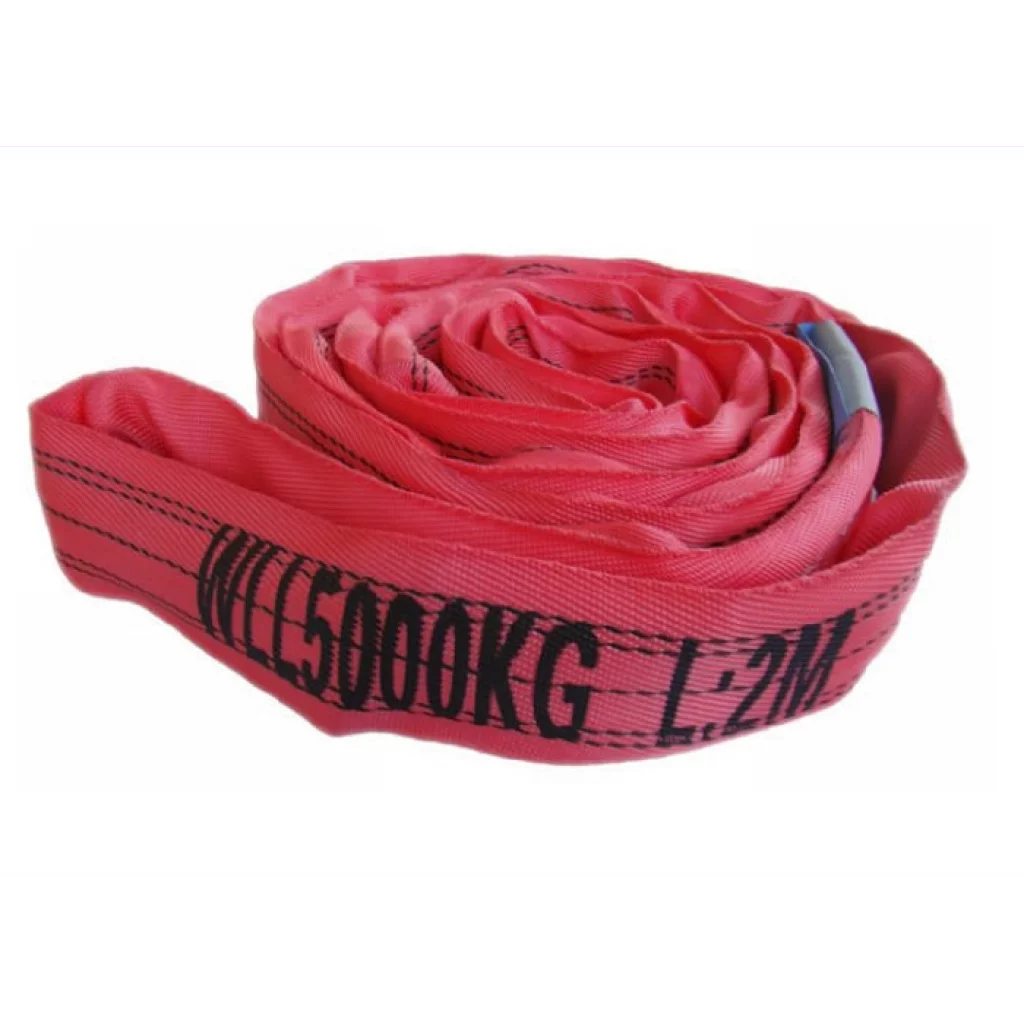 RUNDSLING 5 TONN 3,0 M RØD