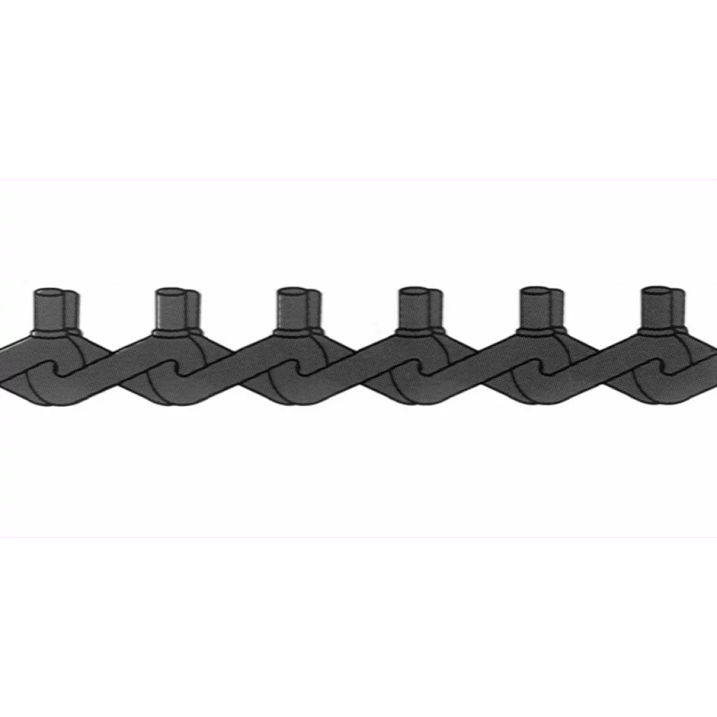 Pigg tverrlenk 13 ledd 9 mm